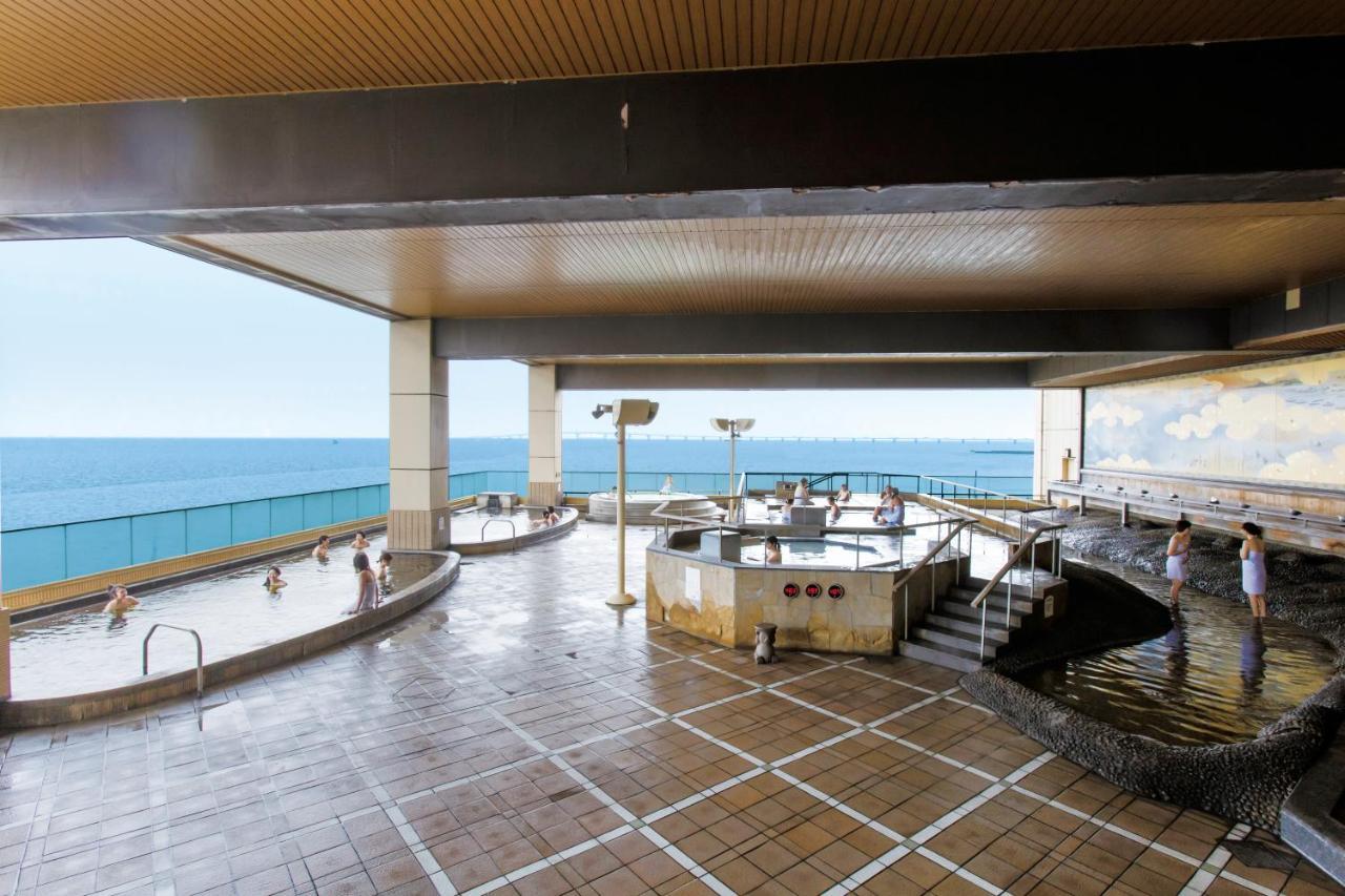 Ryugujo Spa Hotel Mikazuki Ryugutei Kisarazu Exteriör bild